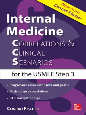 cover image of Internal Medicine Correlations and Clinical Scenarios (CCS) USMLE Step 3